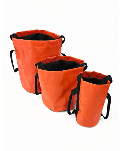 Bucket 15L bâche avec poignées et base en hypalon